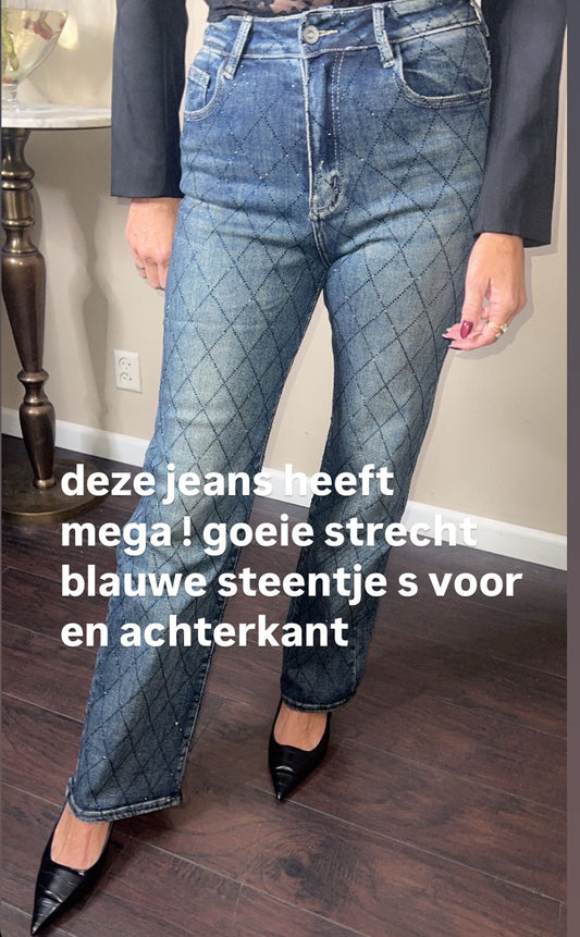 strass jeans