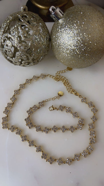 golden luxe sieraden set